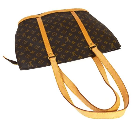 Auth LOUIS VUITTON BABYLONE Shoulder Bag Monogram Leather Brown France - Picture 5 of 16